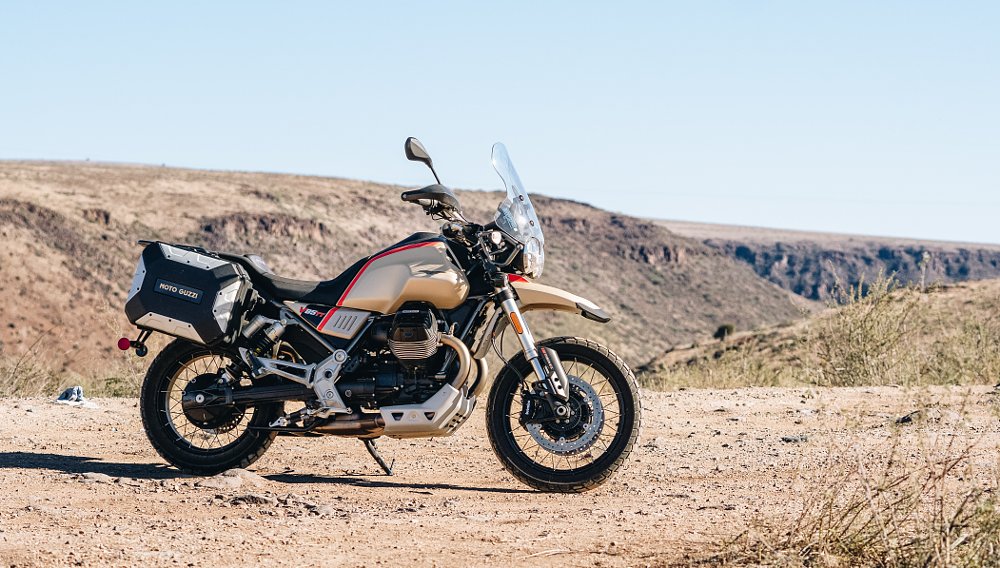 One tank of gas through the 2021 Moto Guzzi V85 TT Travel