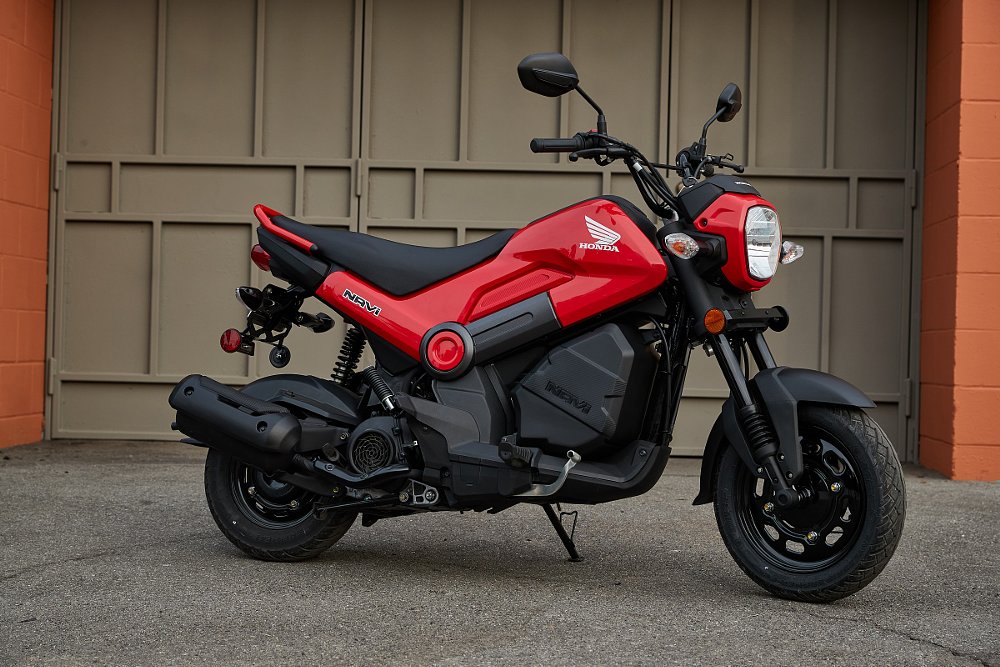 red 2022 Honda Navi