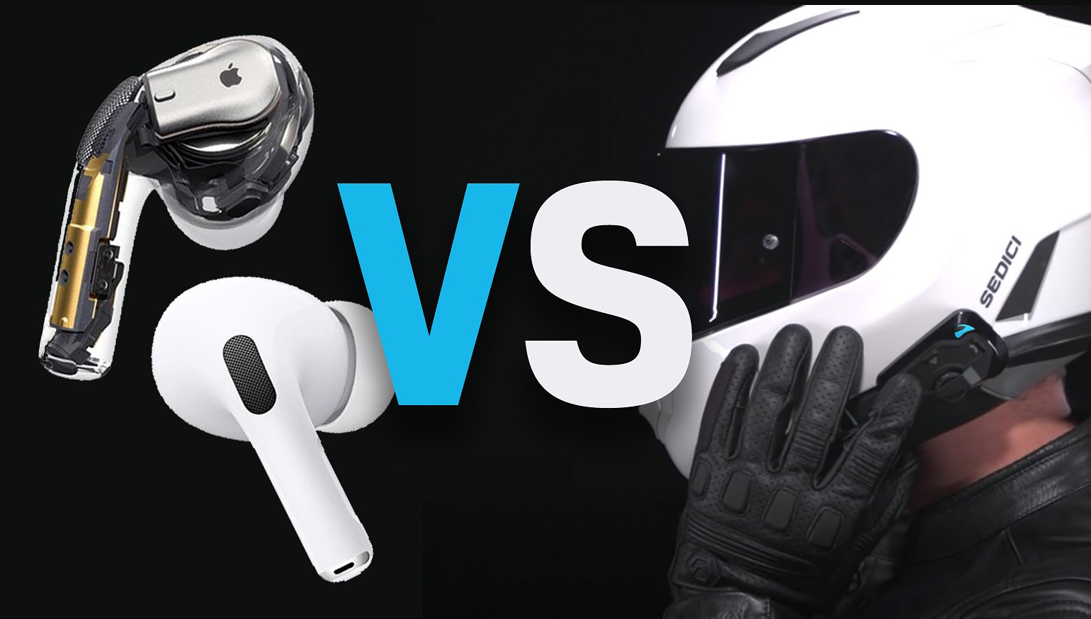 Wireless Headphones Airpods Pro Under Motorcycle Helmet Bluetooth