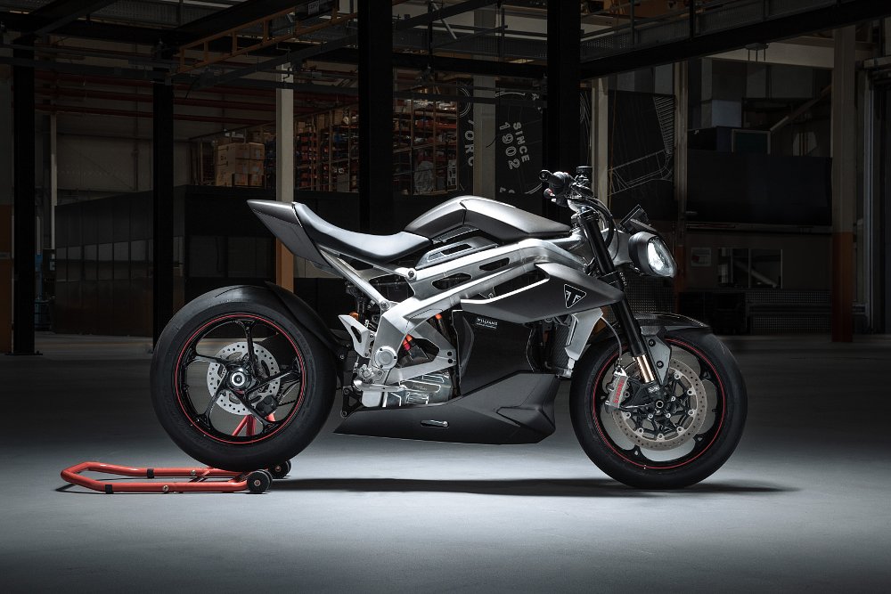 Triumph completes TE-1 electric motorcycle final prototype, begins testing