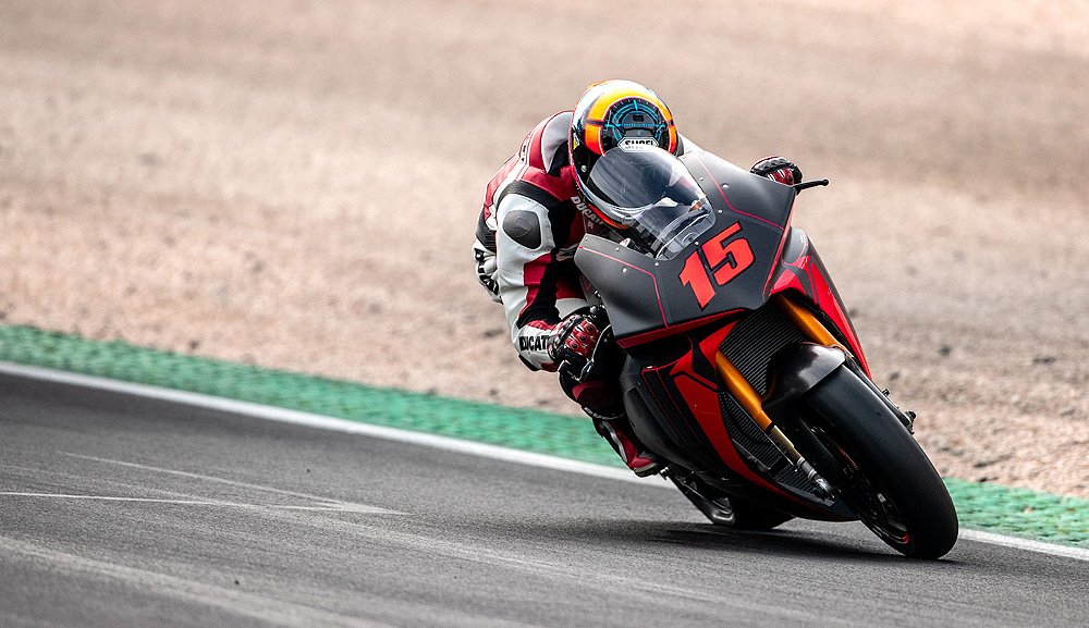 Video: Ducati's electric prototype hits the track