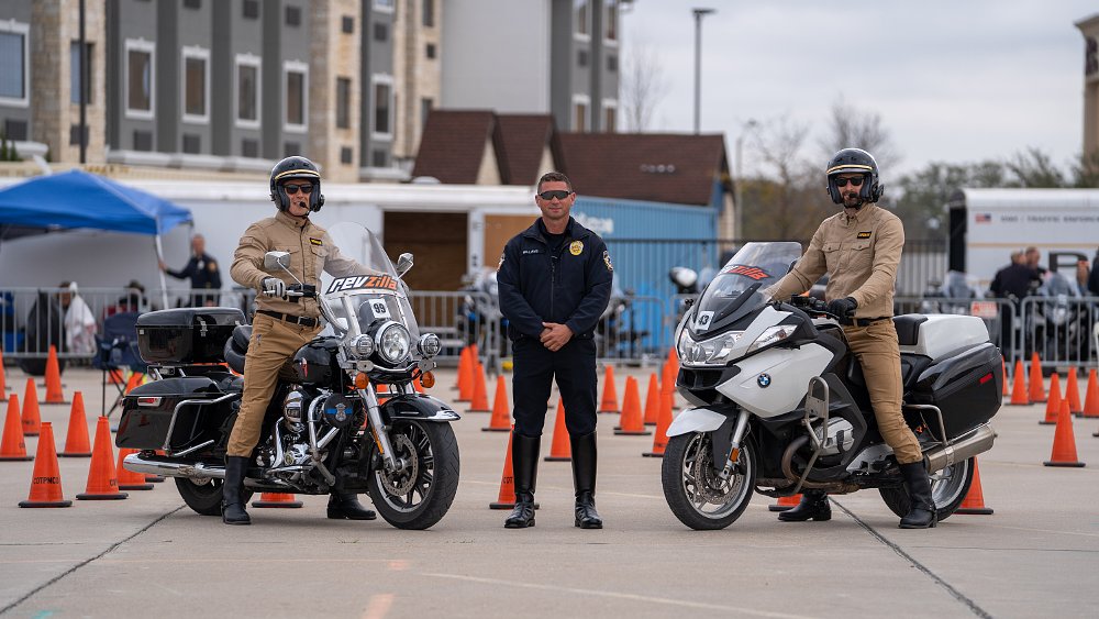 Ari Henning, Zack Courts, and Donnie Williams at the 2022 COTPMCO Chute Out. 