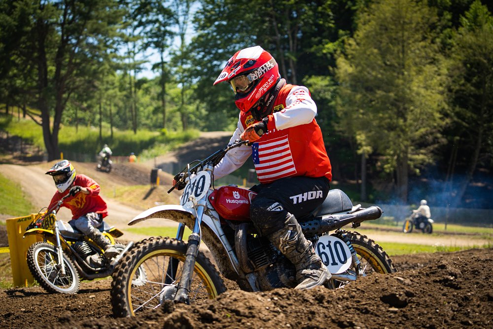 MX Rewind vintage race at Unadilla