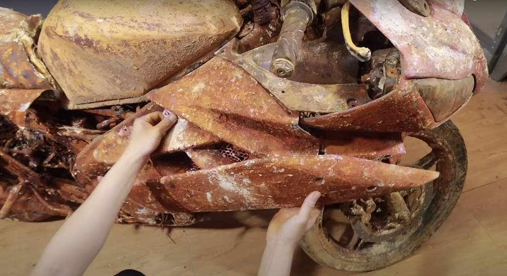 Don't be fooled by fake motorcycle restoration videos