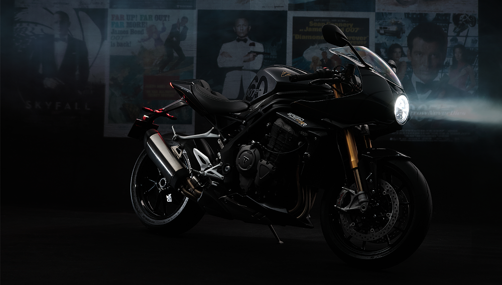Triumph announces Speed Triple 1200 RR 60th Anniversary Bond Edition