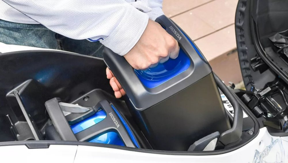 Honda is officially in the swappable battery game for electric motorcycles