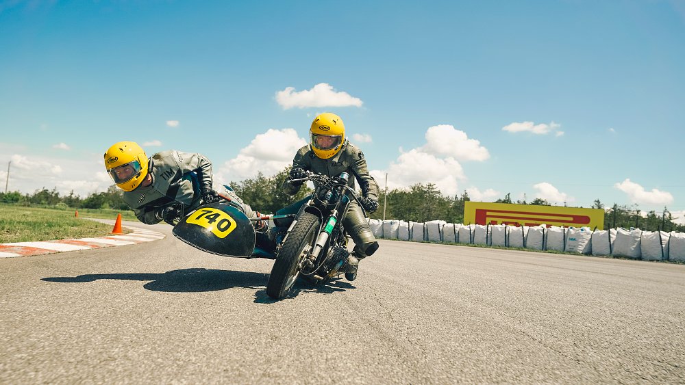 A sidecar road trip to Canada, and a race 30 years in the making