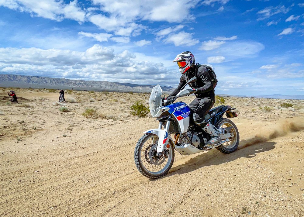 Spurgeon Dunbar and Zack Courts, Aprilia Tuareg 660