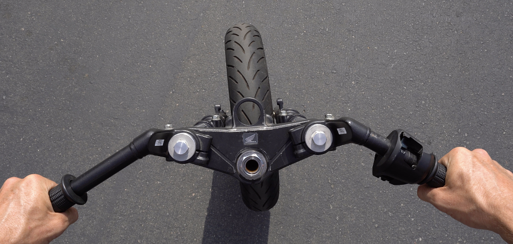 How to straighten a twisted motorcycle fork 