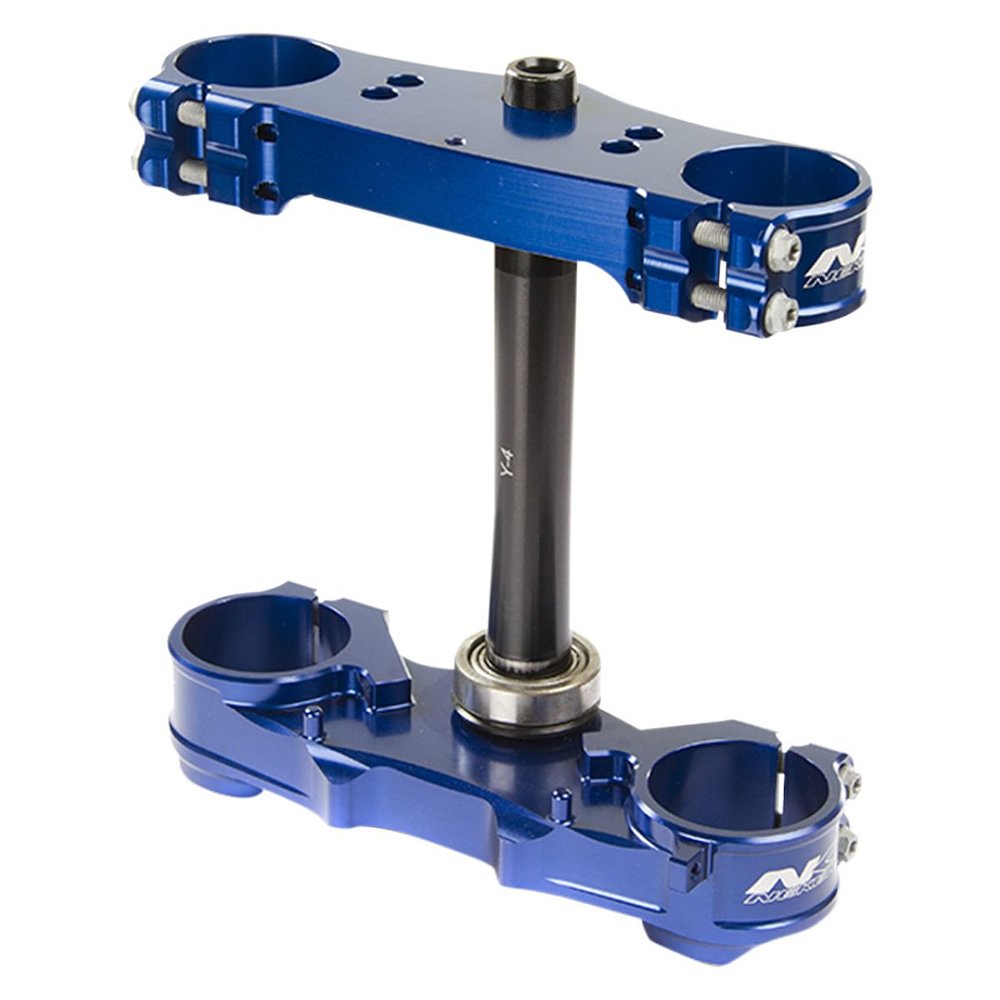 Motorcycle triple clamp.