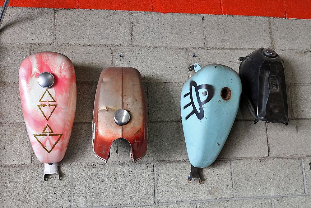 Motorcycle Gas Tanks