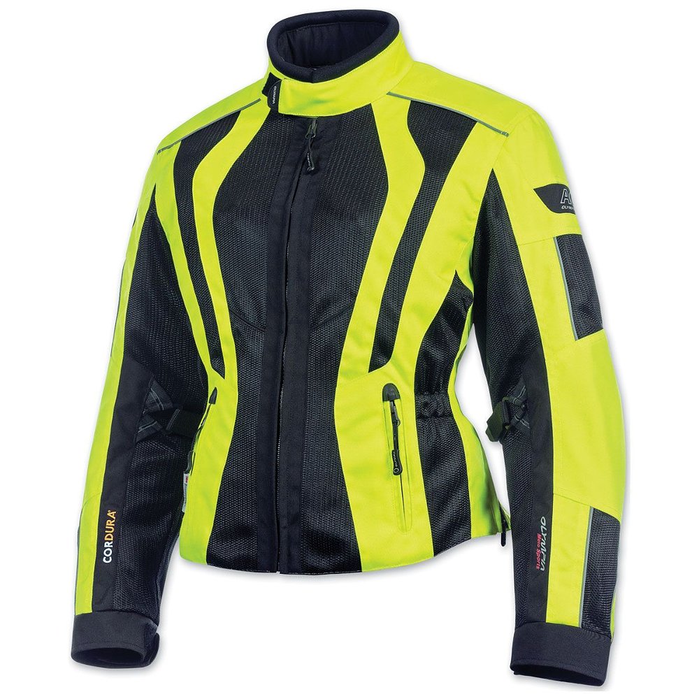 Olympia-Moto-Sports-Womens-Airglide-5-Mesh-Tech-Neon-Yellow-Jacket
