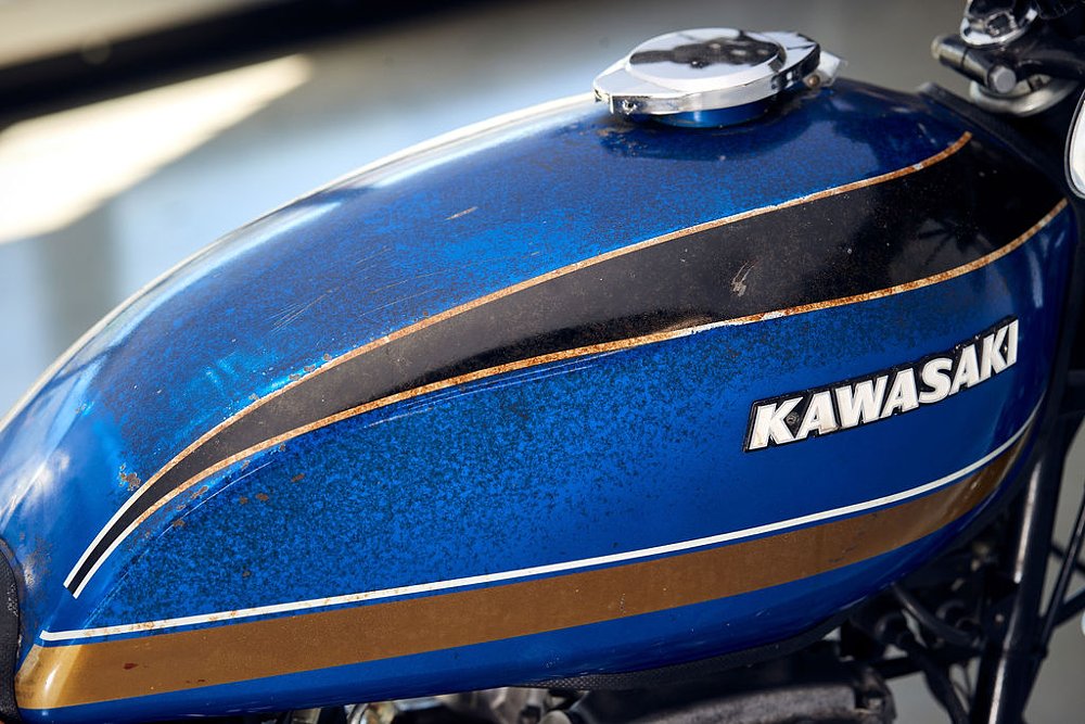 Kawasaki KZ400 custom tank