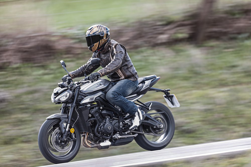 2024 Street Triple R on the street.