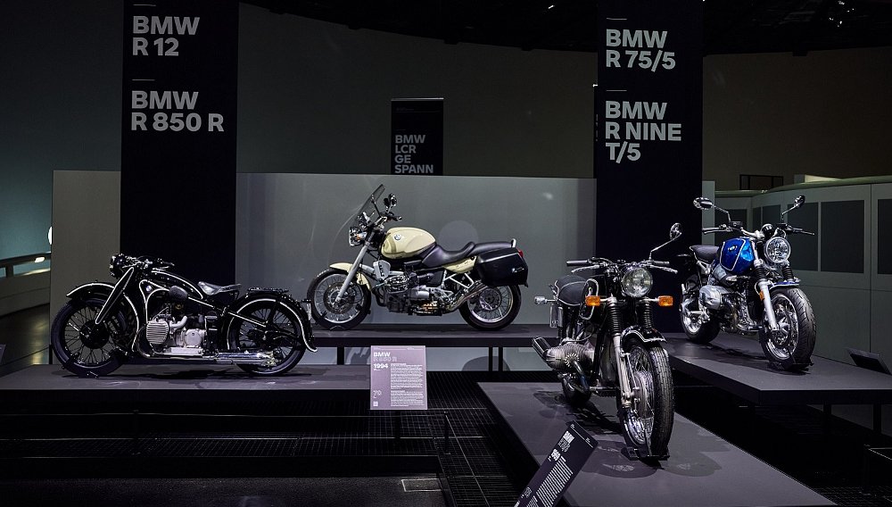 BMW museum exhibit celebrates 100 years of BMW Motorrad