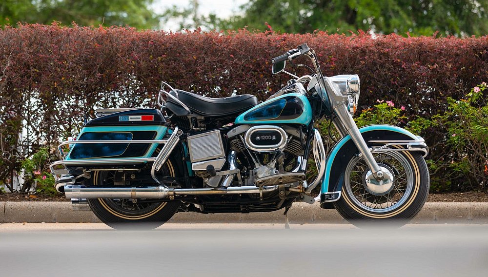 Can Elvis' last Harley-Davidson set an auction record?