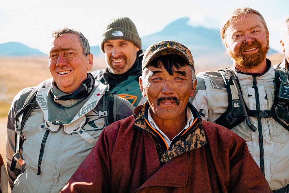 Rally for Rangers riders with a ranger