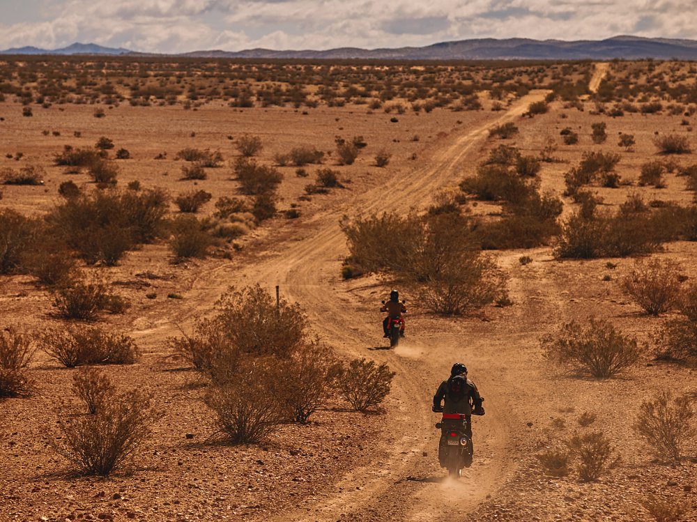 riders in the desert
