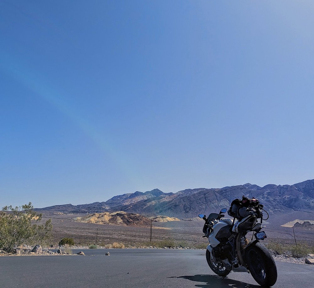 HP2 Sport with a rainbow behind it