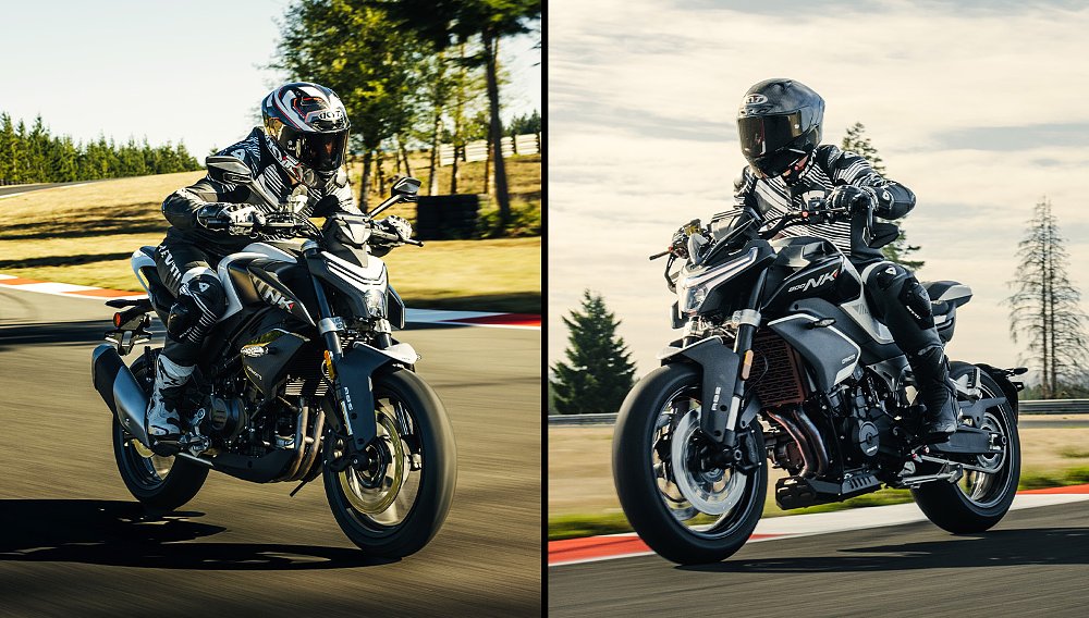 2024 CFMOTO 800NK and 450NK make stateside debut