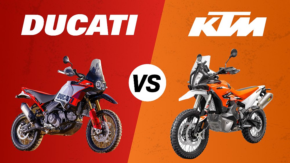 Spurg's spec-sheet shootout: 2024 Ducati DesertX Rally vs. 2024 KTM 890 Adventure R Rally