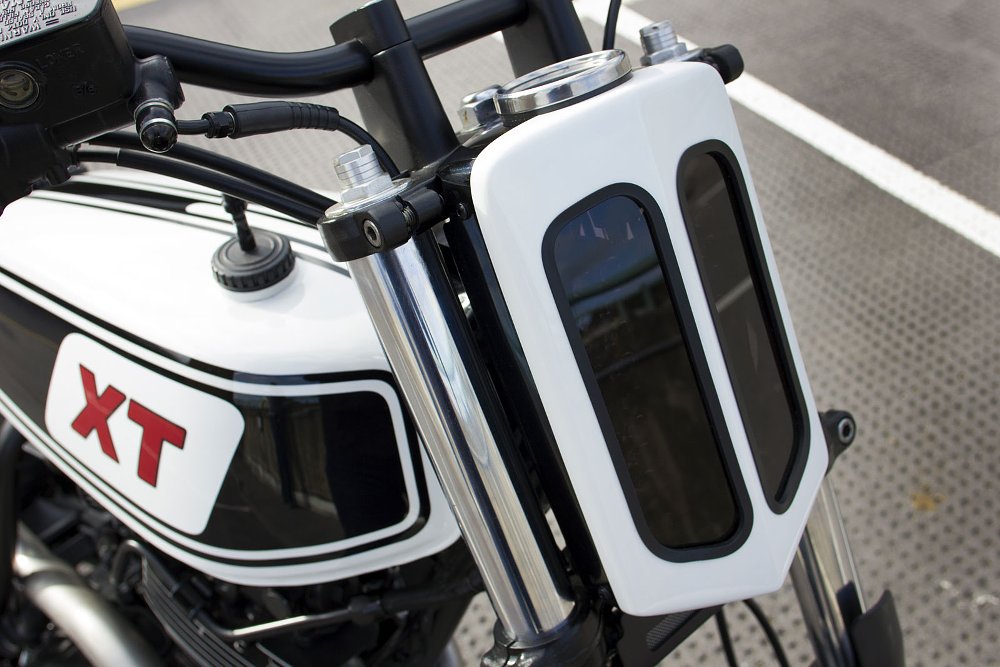 closeup of headlight assembly