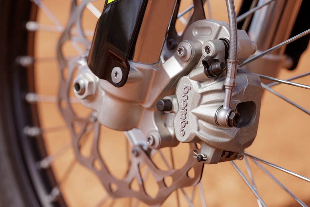 front brake on the TF 250-X