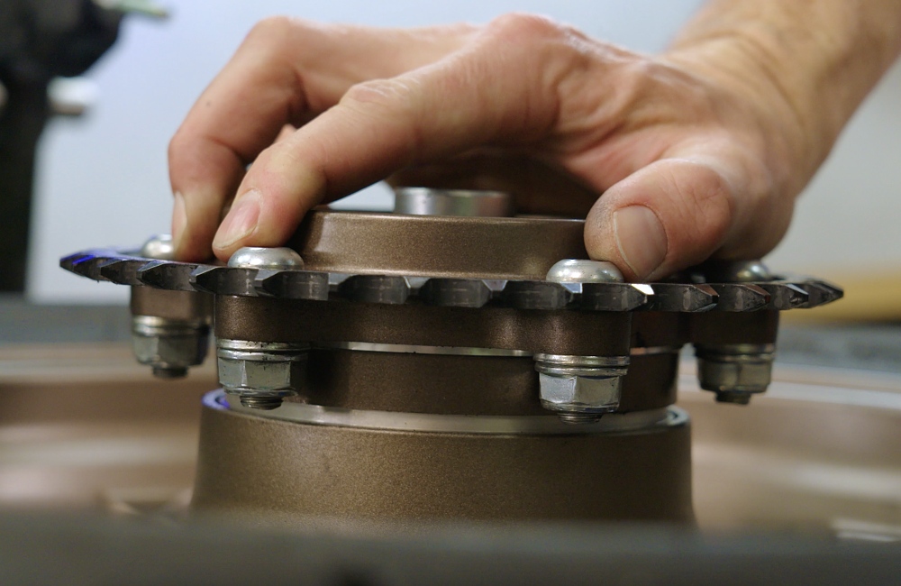 Checking cush drive freeplay