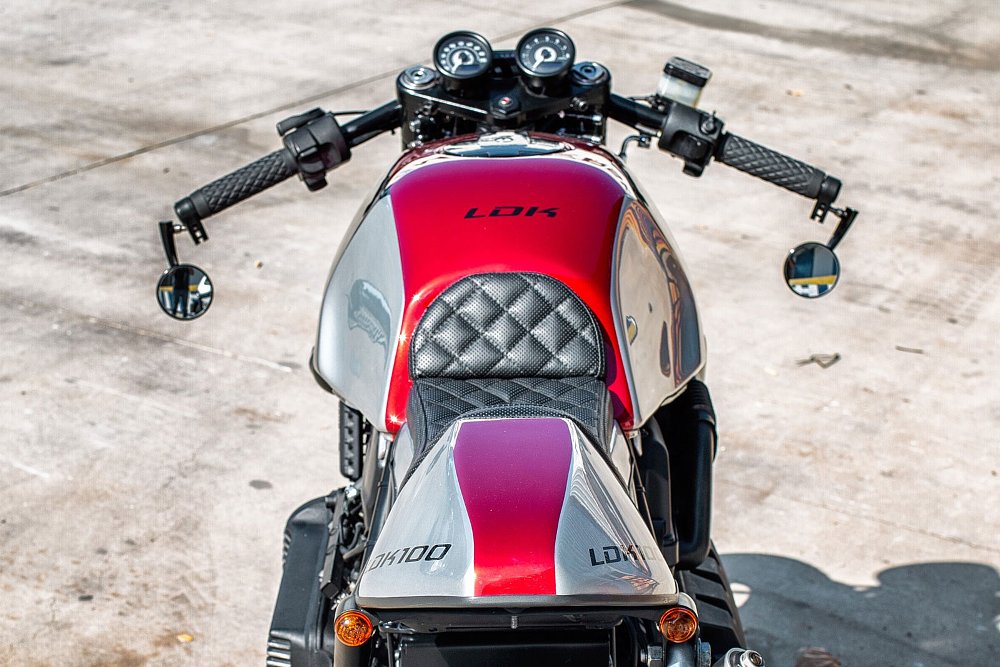 rear view of the custom