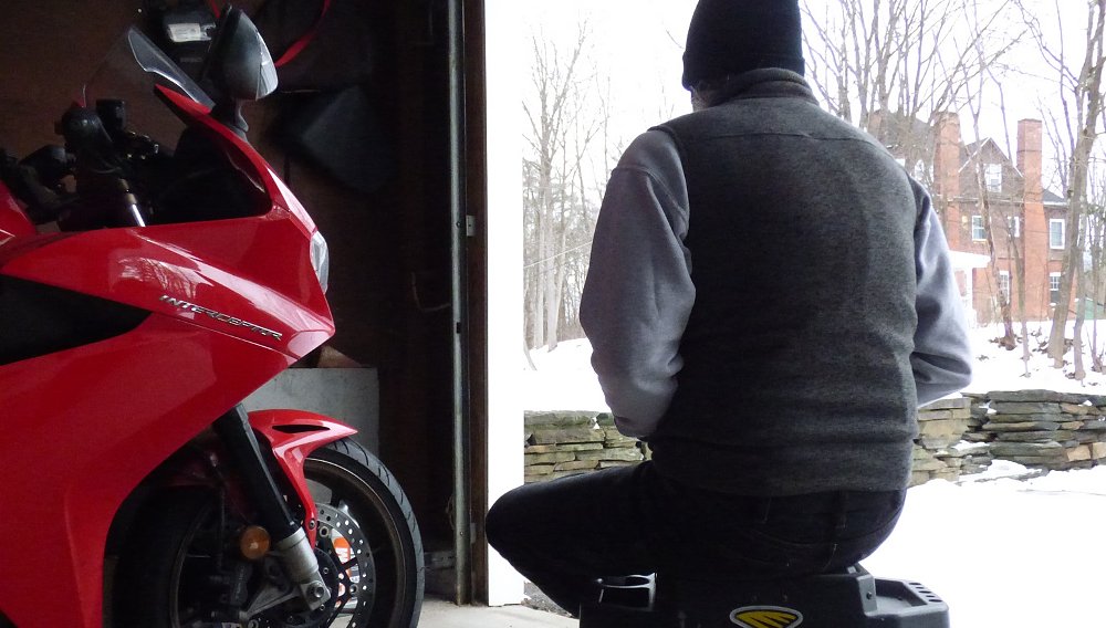 Winter tips for coping when not riding