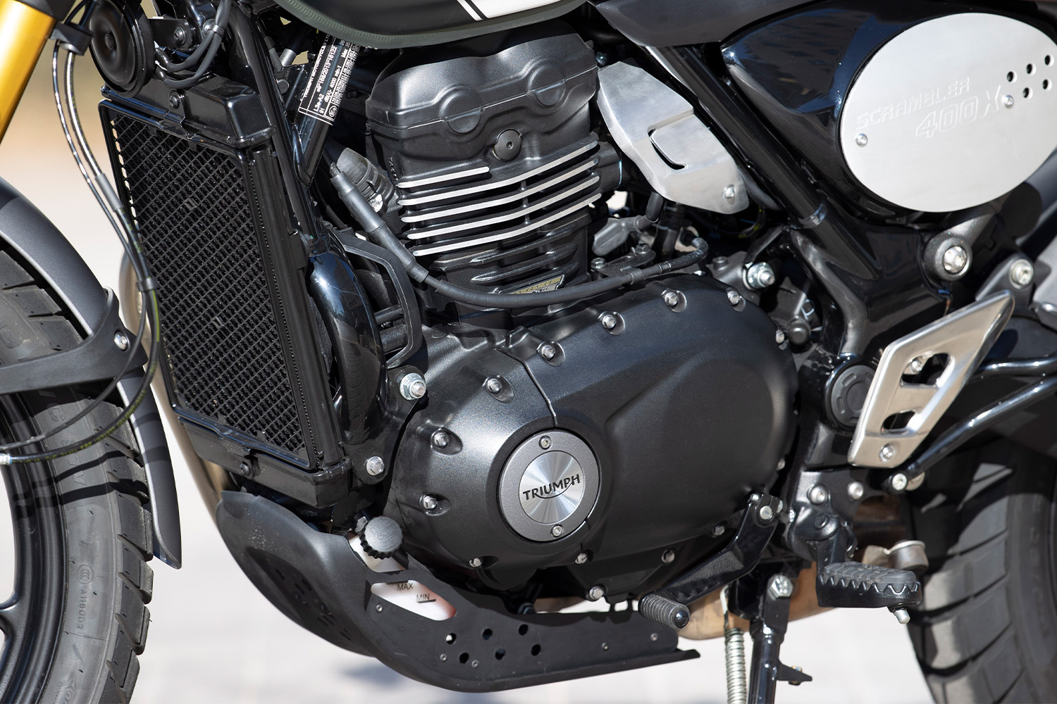 Triumph Speed 400 Engine Guard Triumph Speed/Scrambler 400 - Crash Bars ...