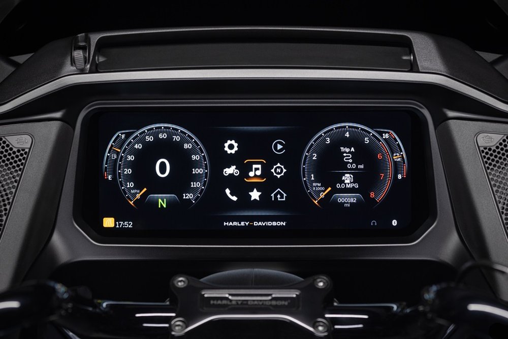 studio photo of the full-color display