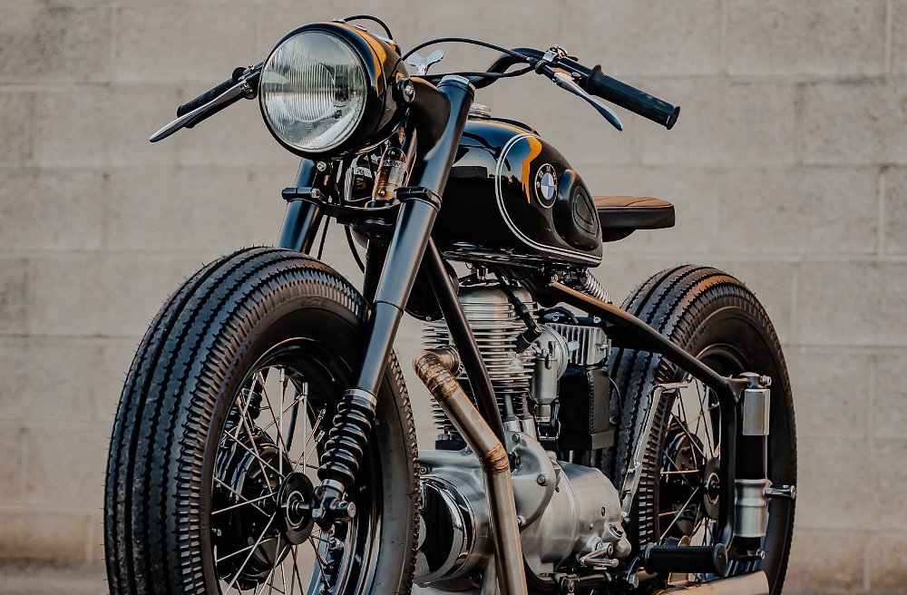 front view of the BMW custom