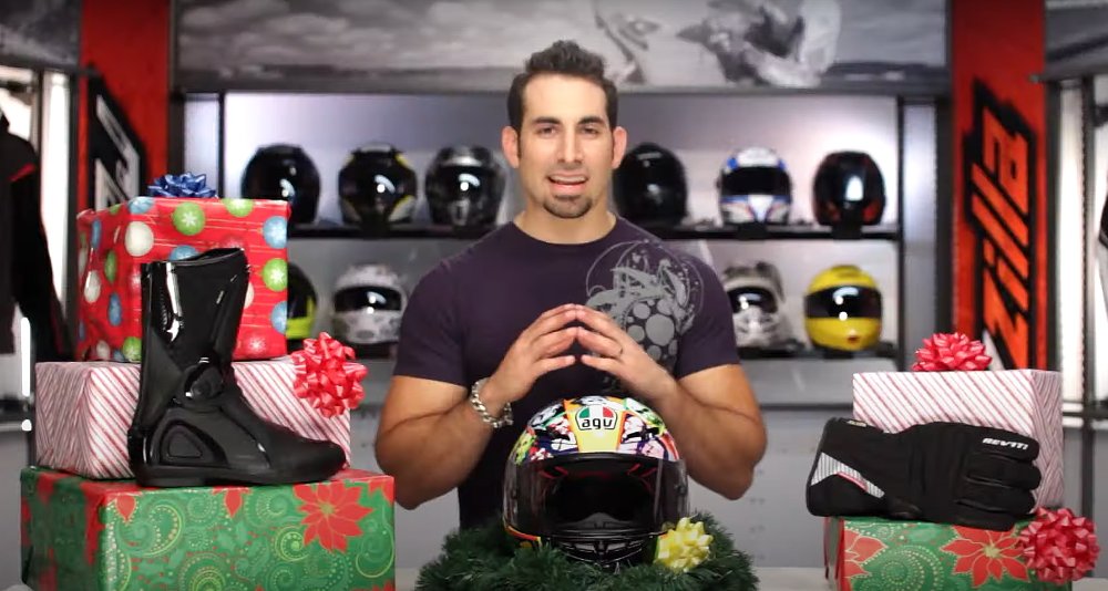 Anthony Bucci on one of the many product videos he created