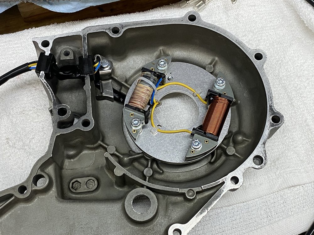 Electronic ignition for 1974 Honda XL250. 