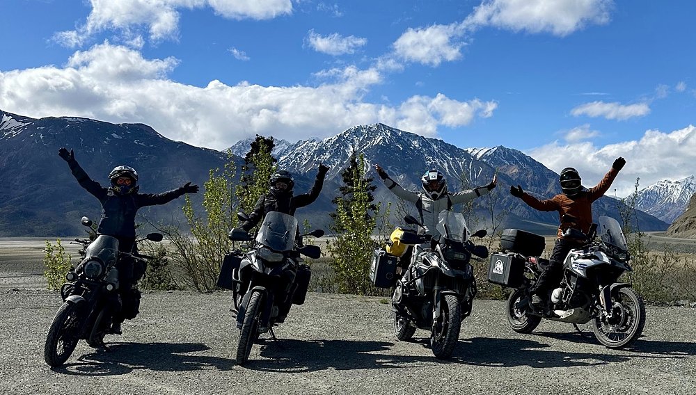 The road to Alaska: Four women, adventure bikes, and a 49th state