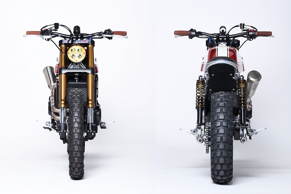front and rear views of the Alpina 500