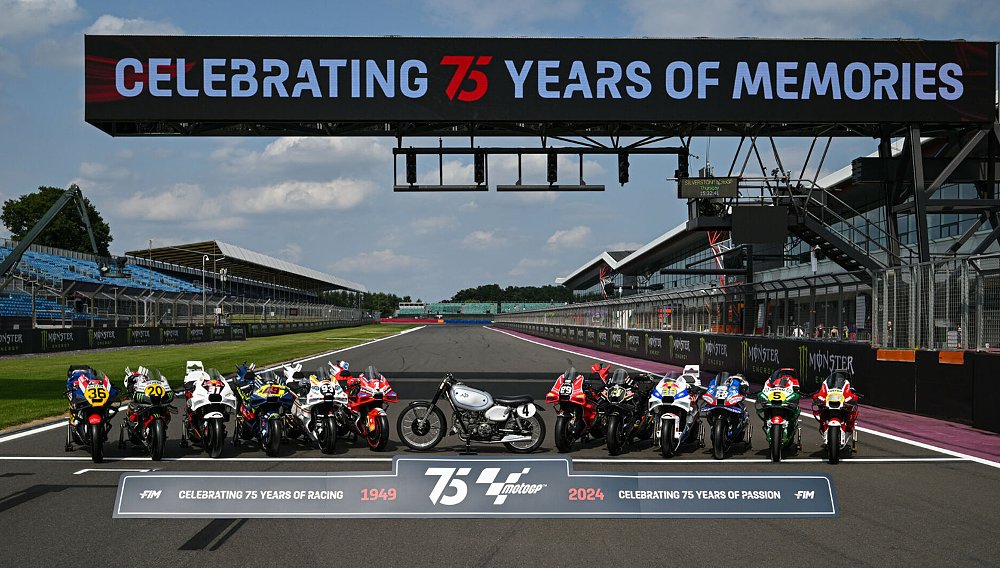 MotoGP celebrates 75 years of Grand Prix racing with retro liveries