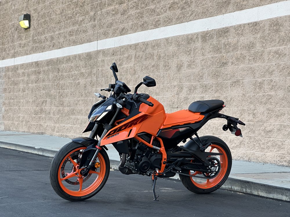 KTM's 390 Duke.