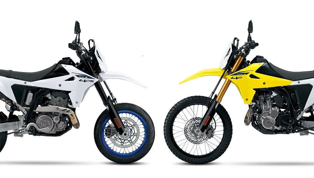 2025 Suzuki DR-Z4S and DR-Z4SM first look: The long-awaited update
