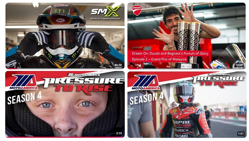 Off-season motorcycle racing videos: SMX preview, MotoGP and MotoAmerica review