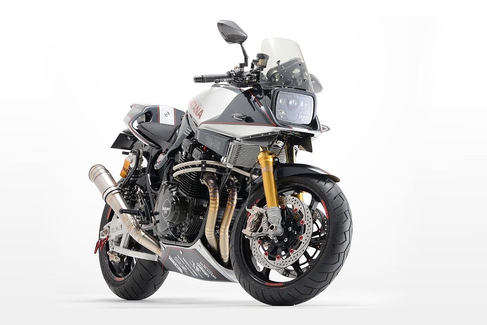 studio view of the restomod Katana