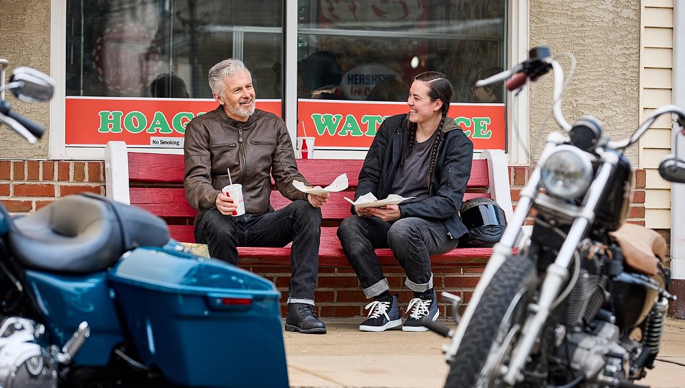 Four dads talk about fathers, children, and motorcycles