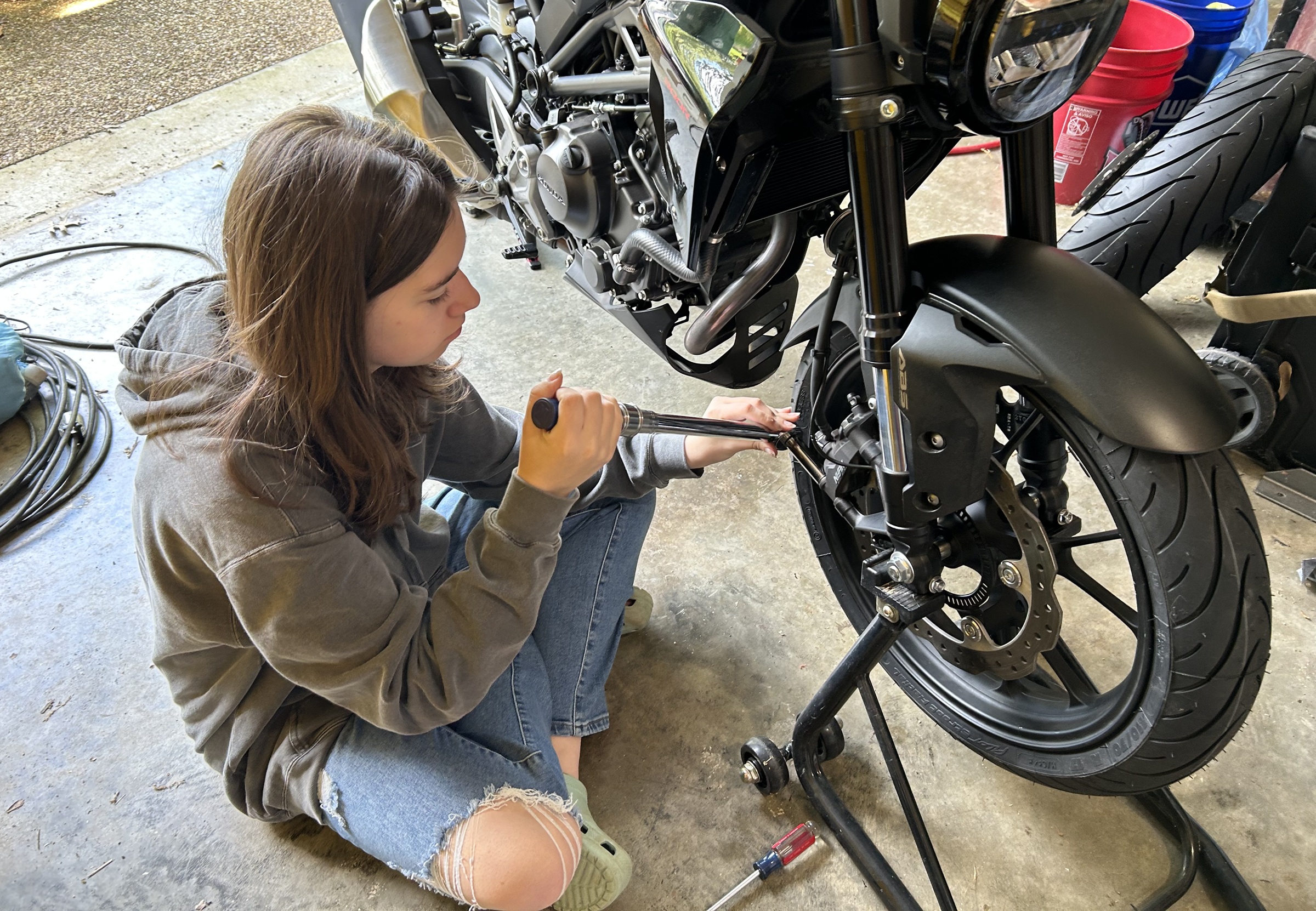 Passing it on: A father-daughter first ride - RevZilla