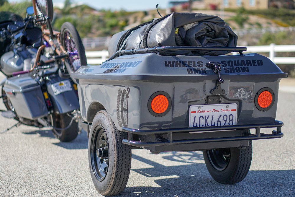 Jared Eberwein's Wheels Squared trailer