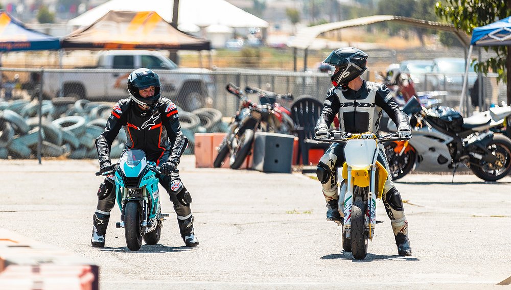 Mini moto: Zack and Ari's favorite form of track riding