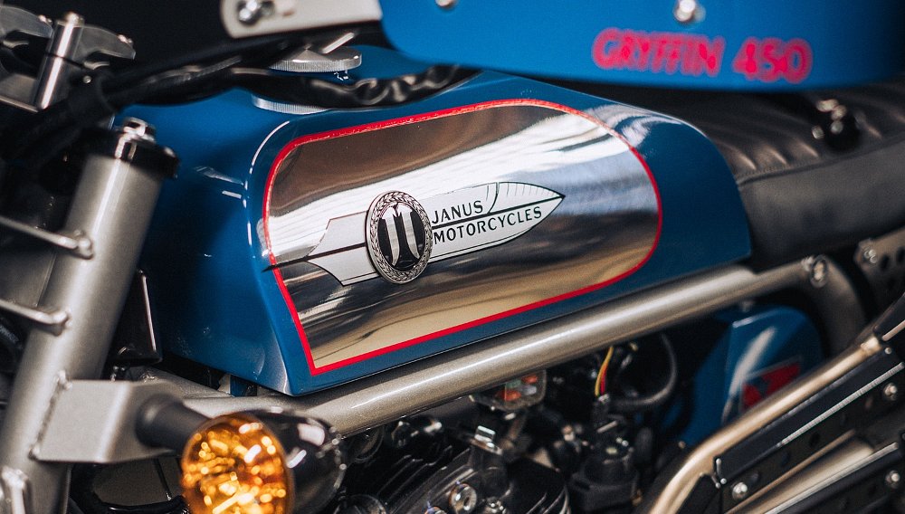 A quick ride on the new Janus Gryffin 450 scrambler