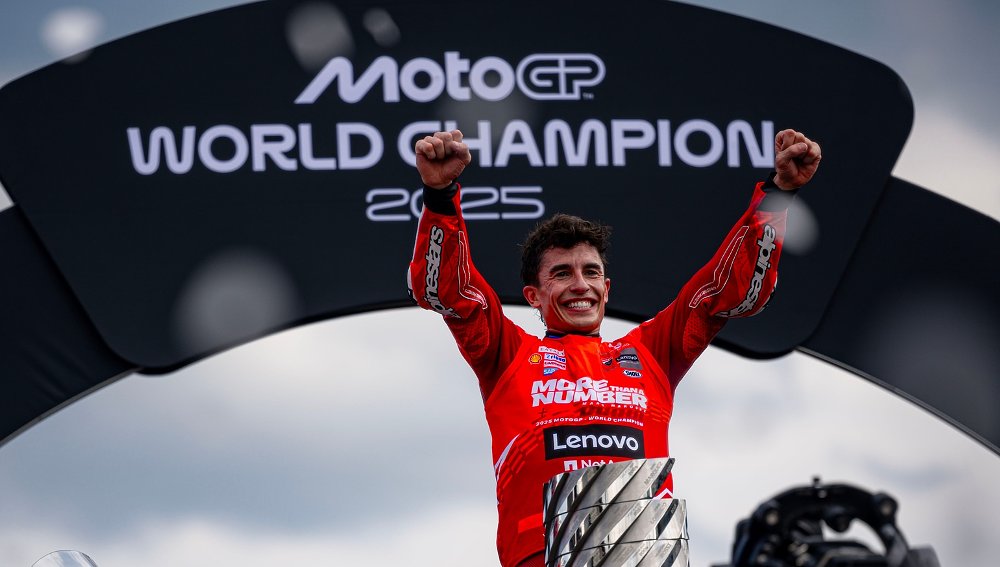 Champions weekend: A coronation in MotoGP and a shocker in MotoAmerica
