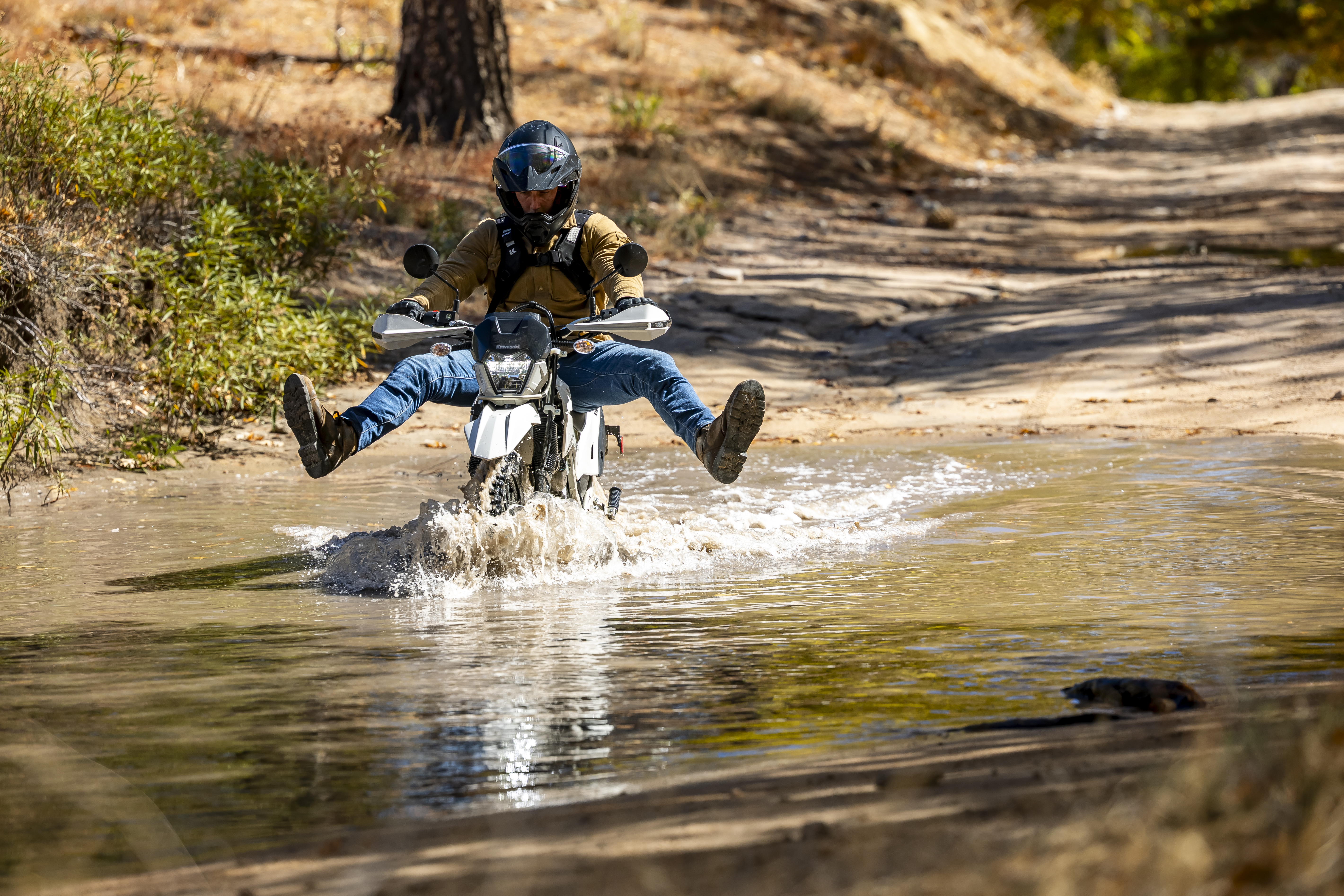 2026 Kawasaki KLX230 Sherpa S first ride review - RevZilla