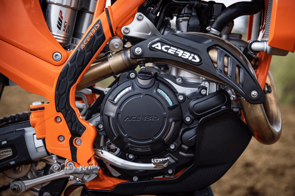 Texture detail of X-Grip rubber